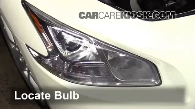 2013 Nissan Maxima SV 3.5L V6 Éclairage Feu de jour (remplacer l'ampoule)